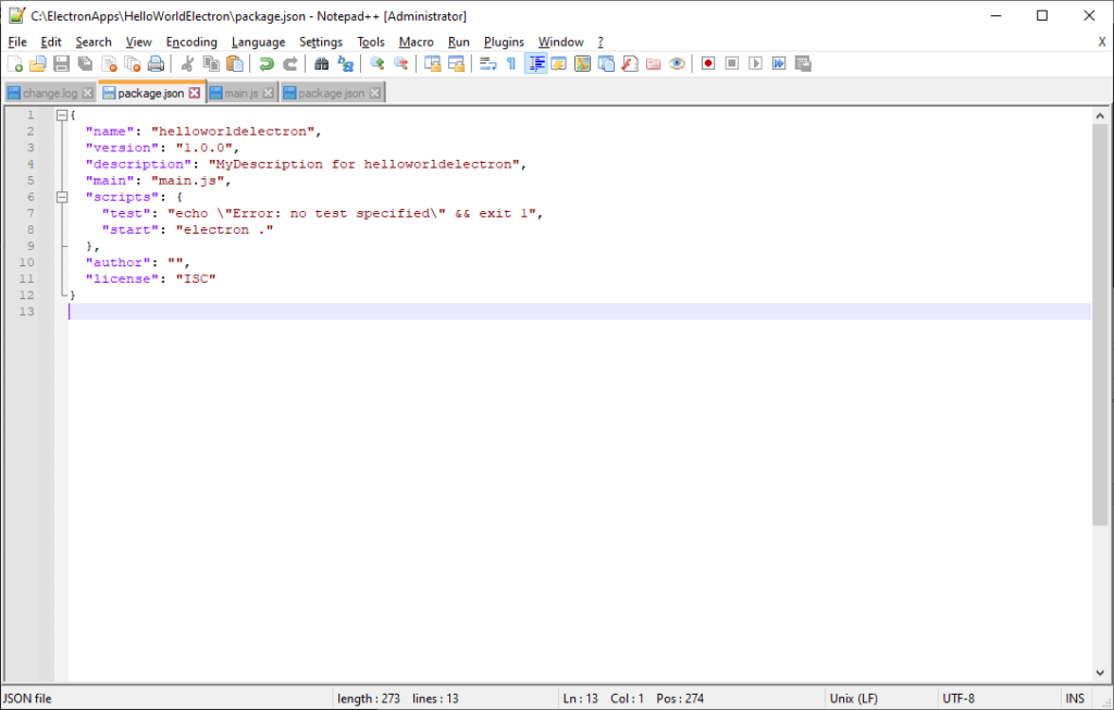 ElectronJS – Step by Step Procedure to Setup and Create a Hello World ...