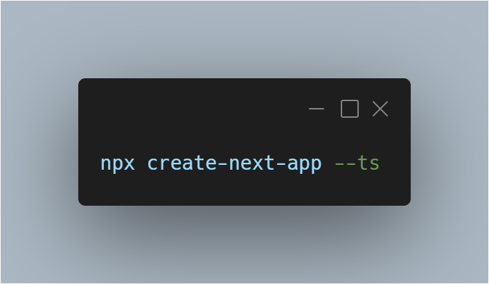 nextjs create