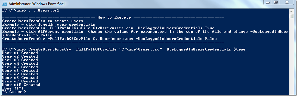 CreateUsersInPowerShell